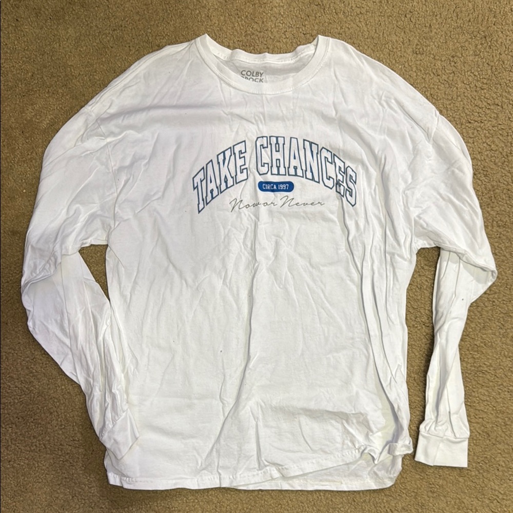 Colby Brock Take Chances Long-sleeve Tee 2XL